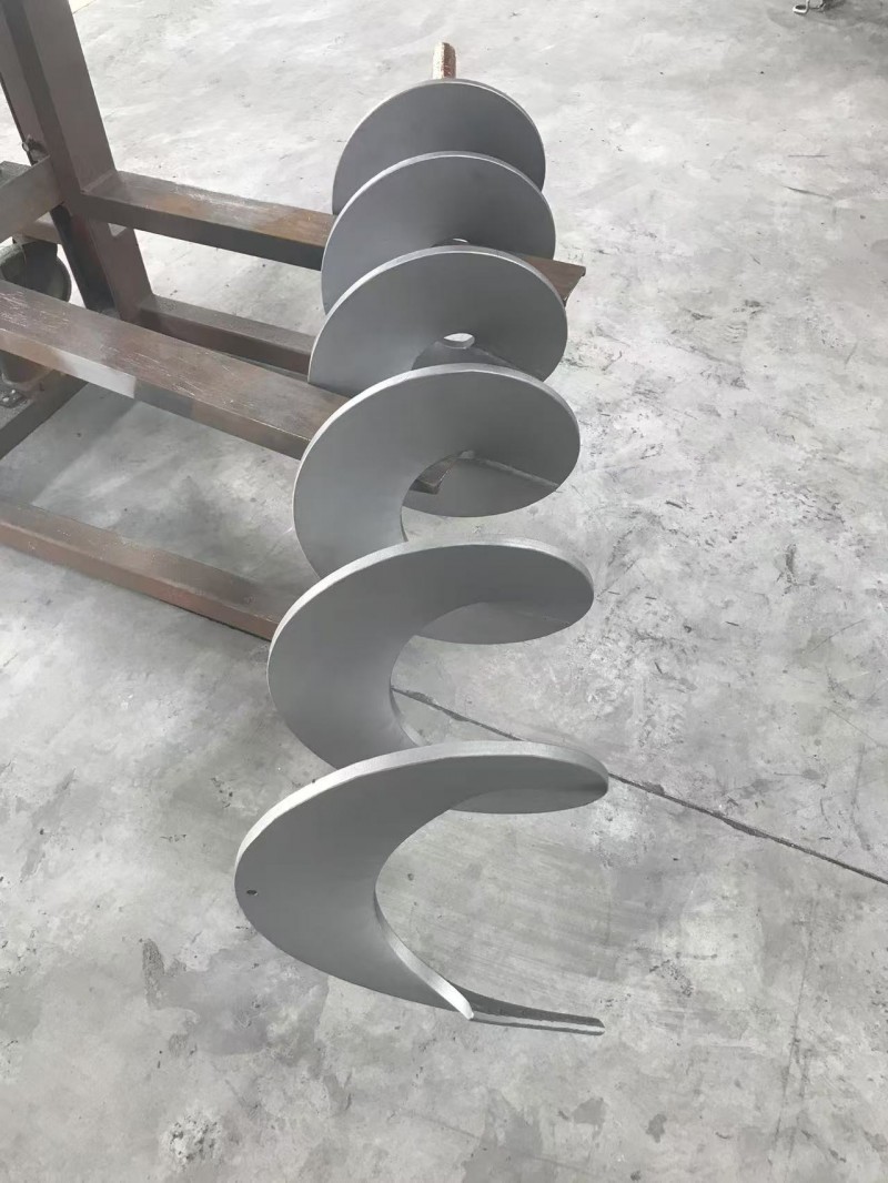 黑龍江螺旋軸噴涂四氟